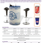 Pop-up Air Counter (3'3' height)