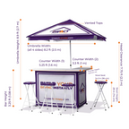 Custom Printed Portable Event Brand Bar Set