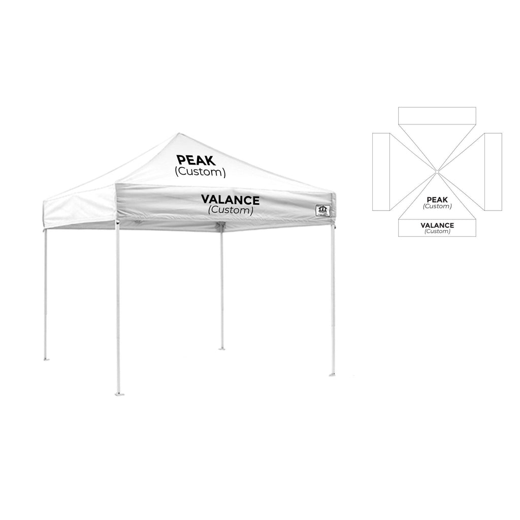 10x10 Custom Canopy Kit TradeShow Booth and Vendor - Start with your frame