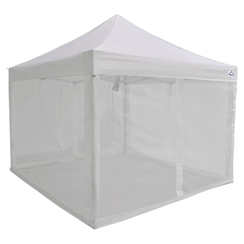Screen Room Mesh Side Walls for 10x10 Pop up Canopy - Impact Canopies USA