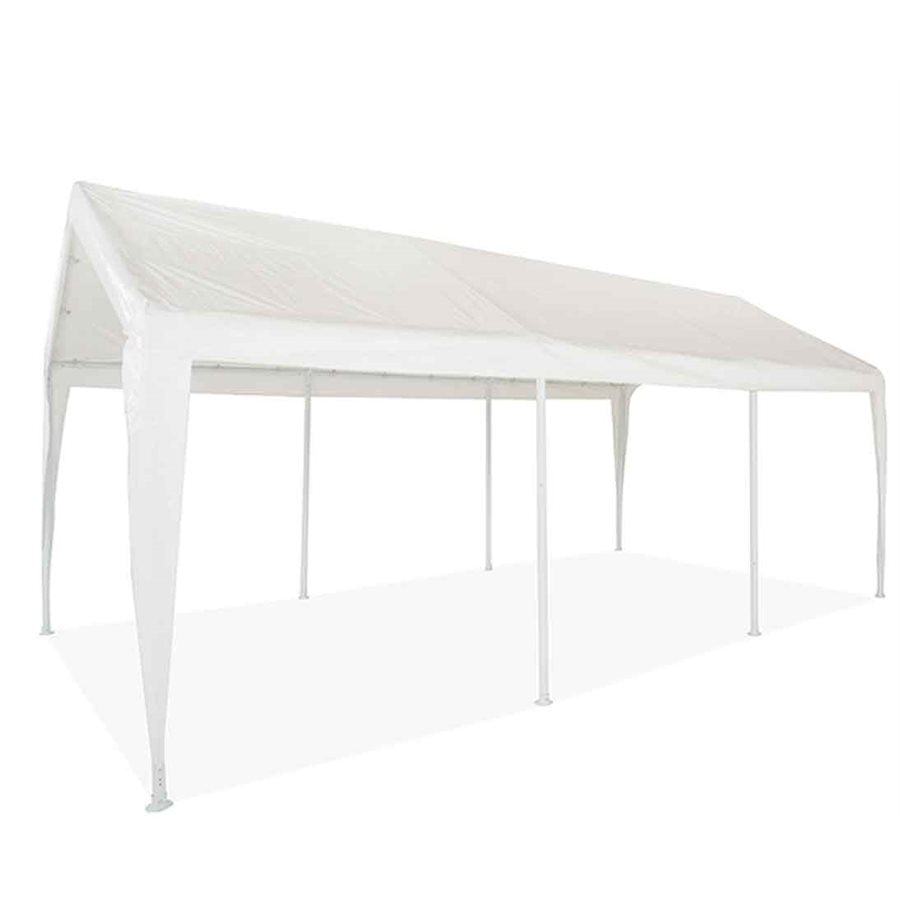 tent carport garage Impact Canopy All Season Carport & Garage Canopy, White