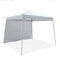 10'x10' Pop Up Canopy Outdoor Slant Leg Tent Folding Gazebo w/ Sun Wall - Impact Canopies USA