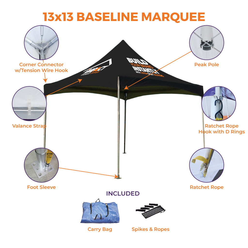 Baseline Marquee Canopy Tent - Impact Canopies USA