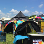 Custom Printed Expo Dome Aluminum Frame Canopy - Impact Canopies USA