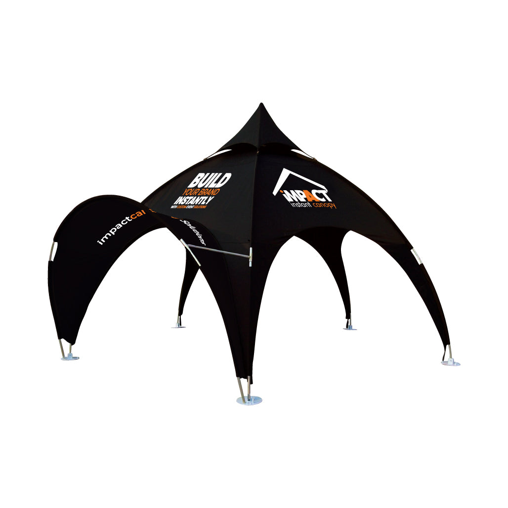 Custom Printed Expo Dome Aluminum Frame Canopy - Impact Canopies USA