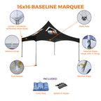 Baseline Marquee Canopy Tent - Impact Canopies USA