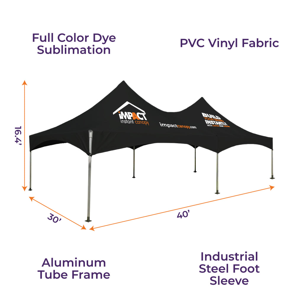 Baseline Marquee Canopy Tent - Impact Canopies USA
