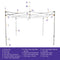 Part K. Inner Leg Height Adjuster, CL / AOL Frames Replacement Part - Impact Canopies USA