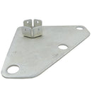 Part B. Steel Foot Pad with Aluminum Inner Leg, M Frame Replacement Part - Impact Canopies USA