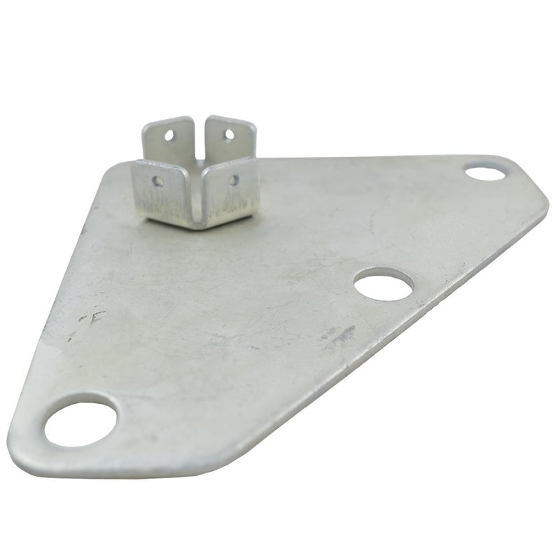 Part B. Steel Foot Pad with Aluminum Inner Leg, M Frame Replacement Part - Impact Canopies USA