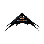 Custom Printed Star Canopy with Inflatable Pole