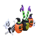 HALLOWEEN - Yard Inflatable Trick or Treat Witch's Cauldron