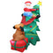 Inflatable Yard Christmas Decoration, Christmas Tree with Dog - 6' Tall - Impact Canopies USA