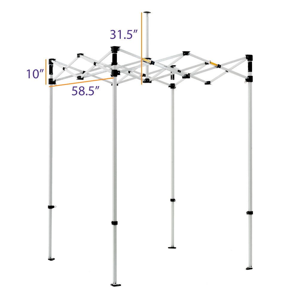 DS 5X5 Industrial Steel Frame Replacement - Impact Canopies USA