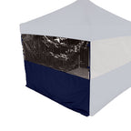 10' Sidewall Half Polyester / Half Clear - Impact Canopies USA