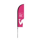 Breast Cancer Awareness Wing Flag - Impact Canopies USA
