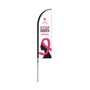 Stop Cancer Breast Cancer Awareness Pacific Petite Flag