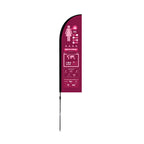 Breast Cancer Awareness Wing Flag - Impact Canopies USA