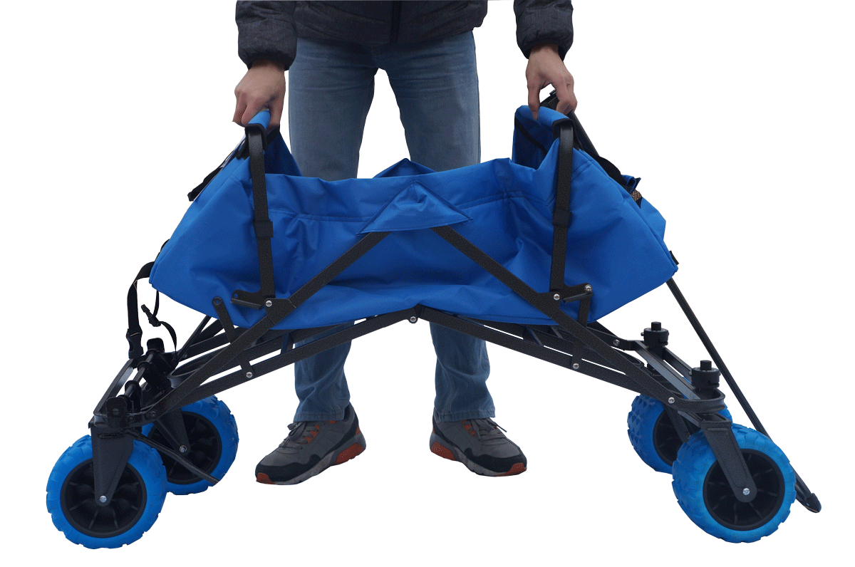 All-Terrain EXTRA LARGE Folding Wagon - Impact Canopies USA