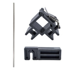 CL 10' Rail Skirt Half Wall Hardware Bar Assembly - Impact Canopies USA