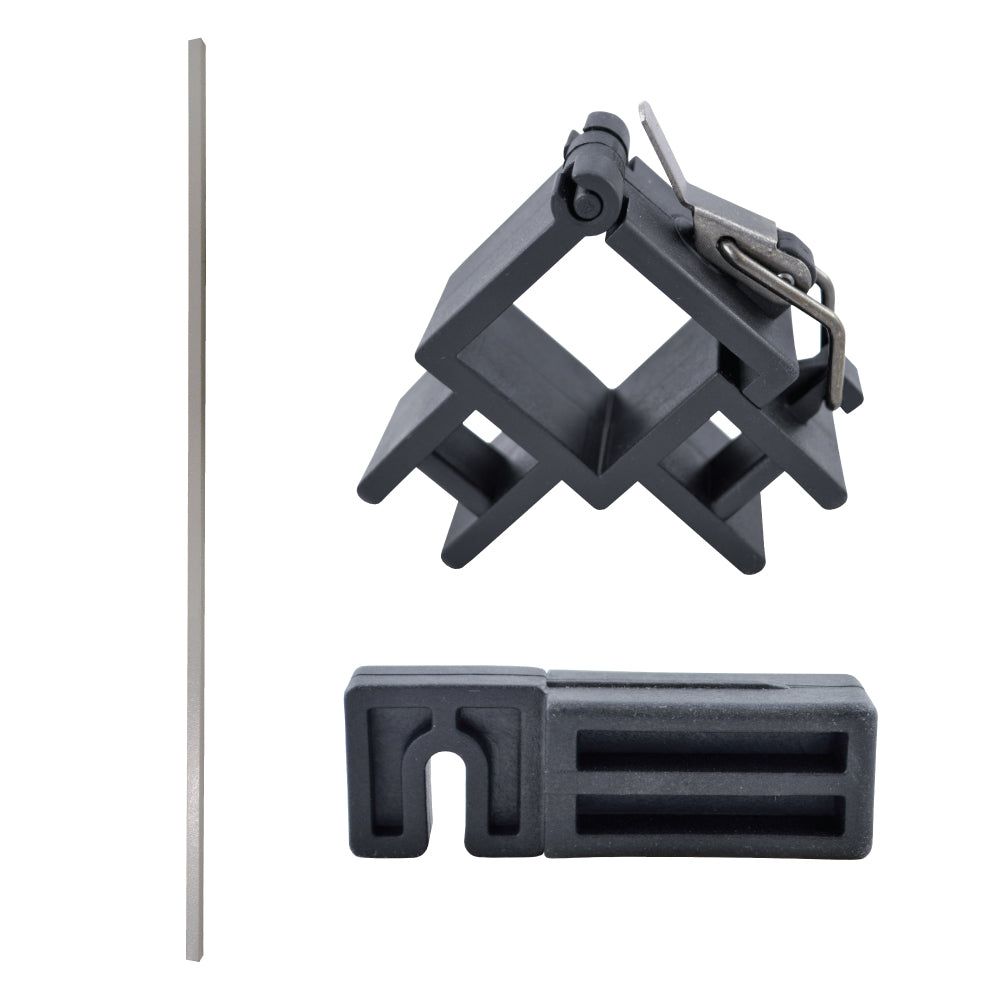 DS 10' Rail Skirt Half Wall Hardware Bar Assembly - Impact Canopies USA