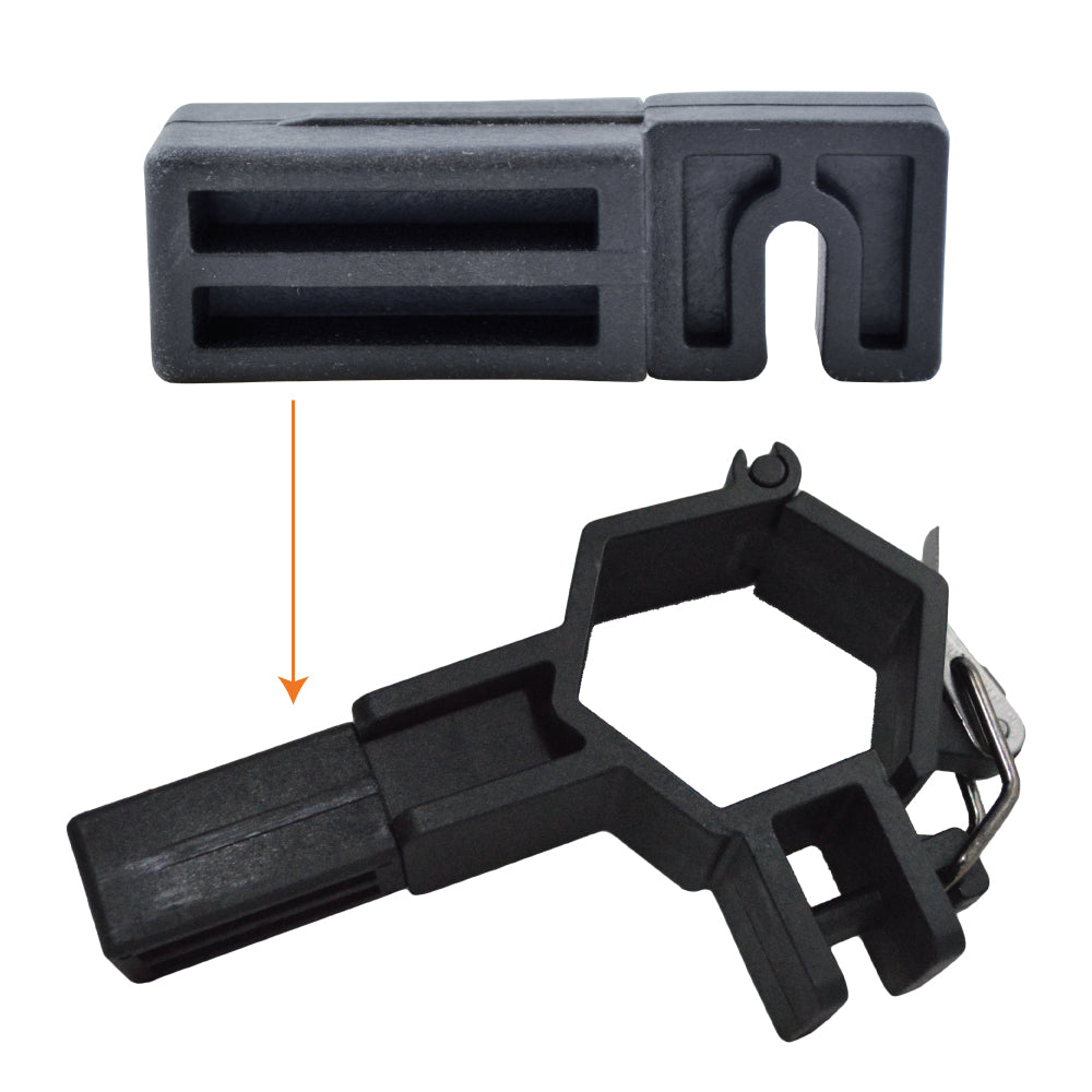 M 10′ Rail Skirt Half Wall Hardware Bar Assembly - Impact Canopies USA