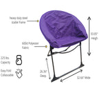 Folding Luna Chair - Impact Canopies USA