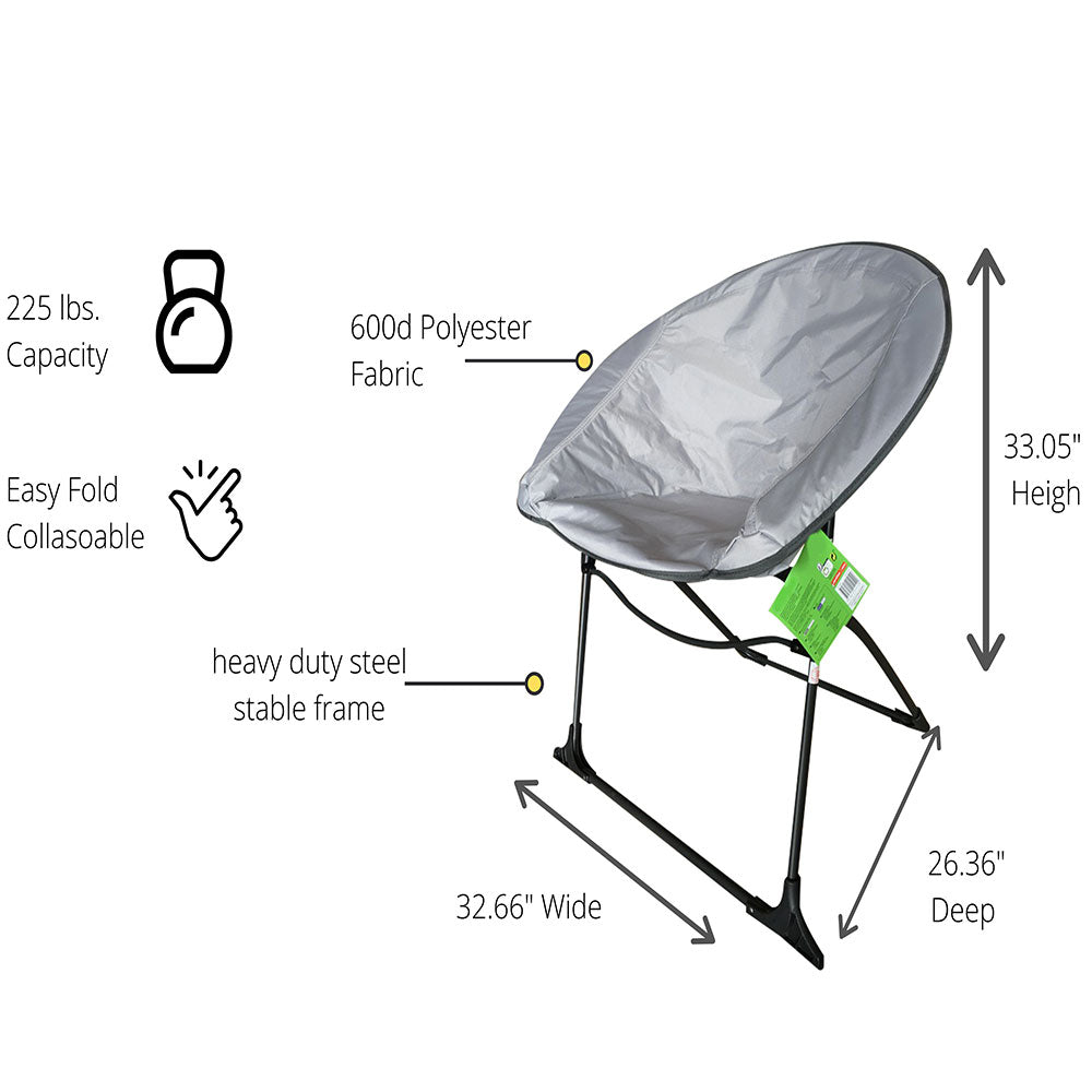 Folding Luna Chair - Impact Canopies USA