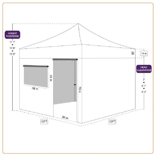 Cocktail Market Canopy - Impact Canopies USA