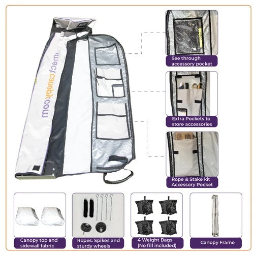 Stars & Stripes Market Canopy - Impact Canopies USA