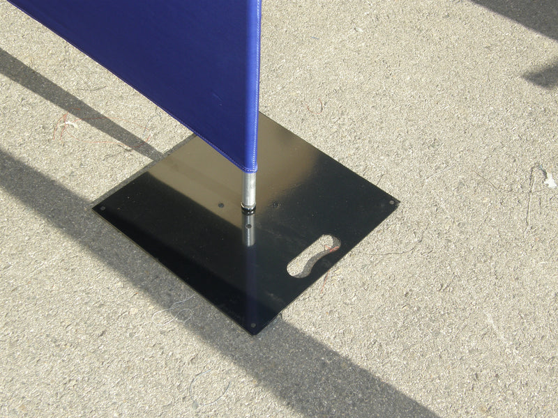Custom Printed Freestanding Barrier Sign – Impact Canopies USA