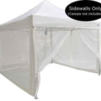 Screen Room Mesh Side Walls for 10x10 Pop up Canopy (SIDEWALLS ONLY) - Impact Canopies USA