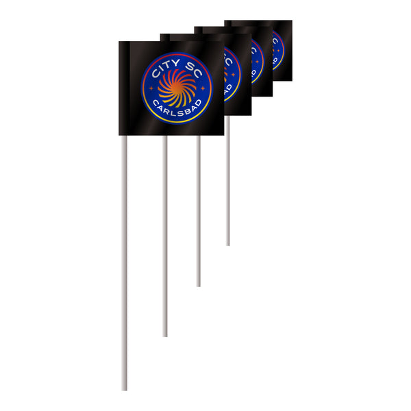 CITY SC CARLSBAD Branded Corner Flags/Field Markers