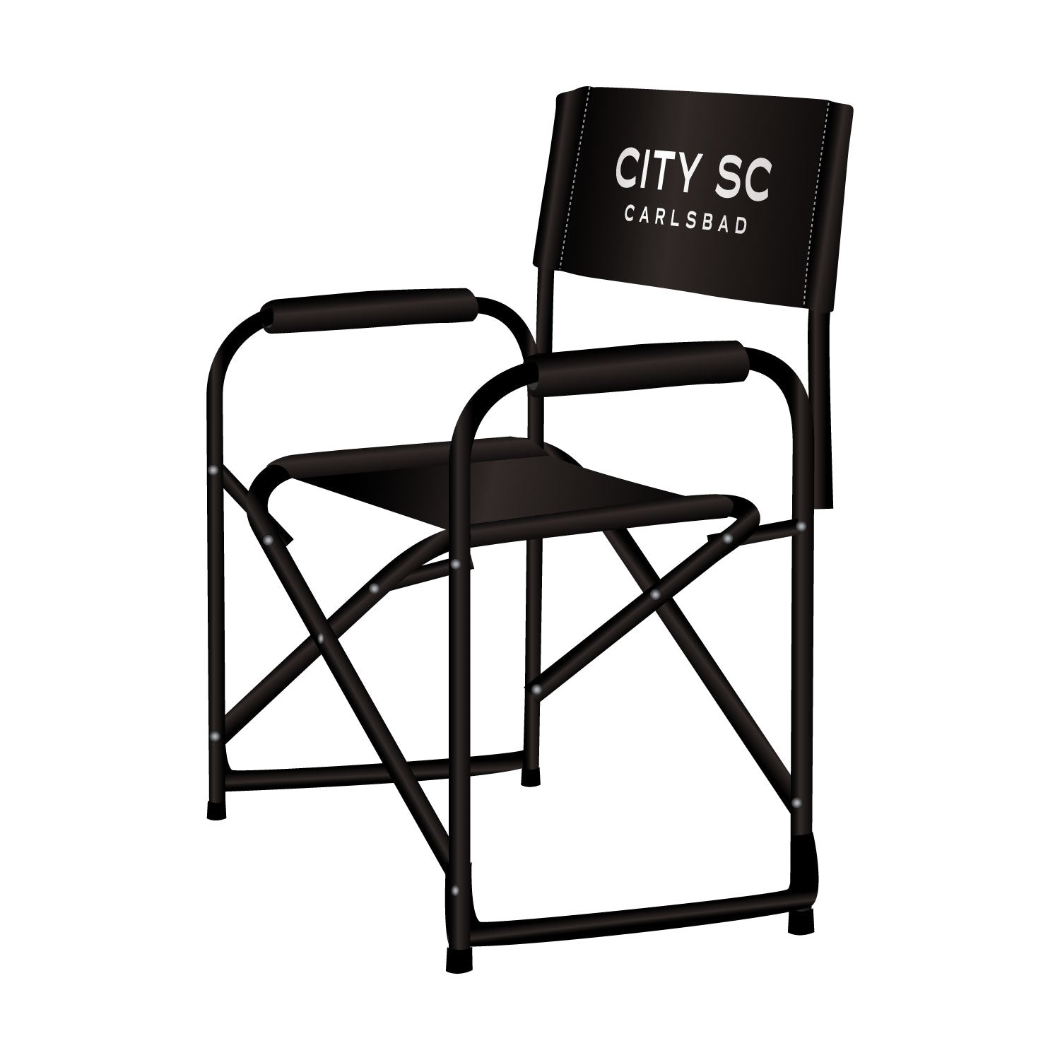 CITY SC CARLSBAD Branded Sideline Chairs - Impact Canopies USA
