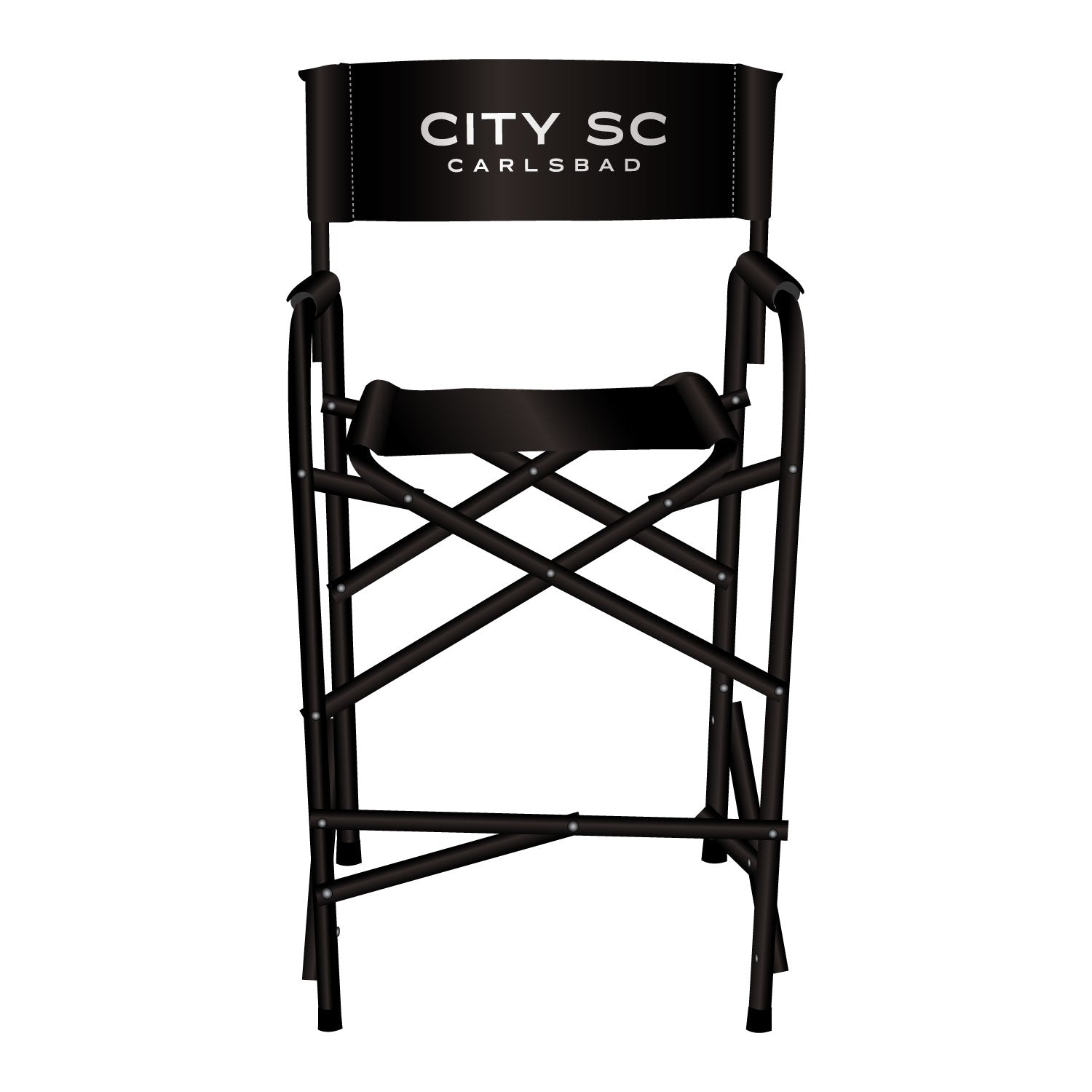 CITY SC CARLSBAD Branded Sideline Chairs - Impact Canopies USA