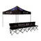 CITY SC CARLSBAD  PACKAGE 1 (10x10 canopy kit & 6-player bench)