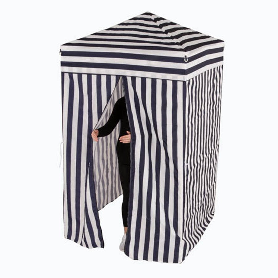 Impact Canopy 4x4 Pop up Changing Dressing Room, Privacy Cabana, Portable Changing Room, Navy Blue/White