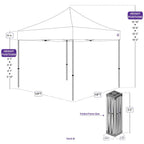 Custom 10x10 Canopy - Impact Canopies USA