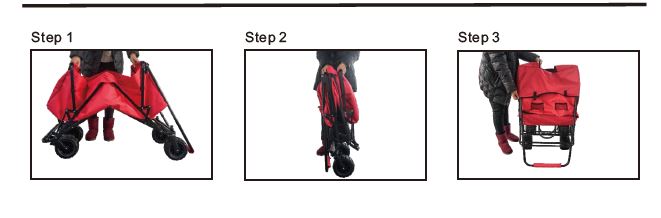 All-Terrain EXTRA LARGE Folding Wagon - Impact Canopies USA