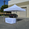 10' Clear Protection Shield 46" Half Wall