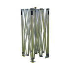 10x10 Heavy Duty Folding High Peak Marquee Canopy W/ Sidewalls - Impact Canopies USA