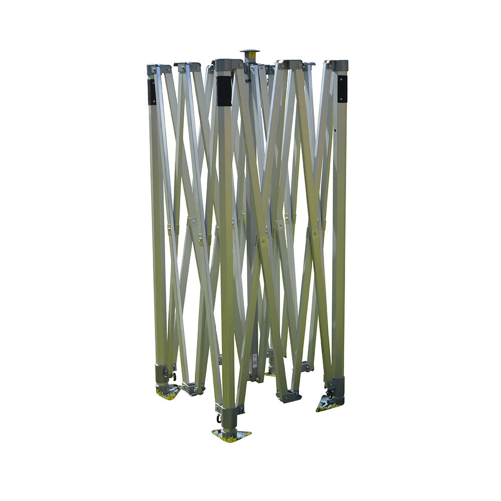 10x10 Heavy Duty Folding High Peak Marquee Canopy W/ Sidewalls - Impact Canopies USA