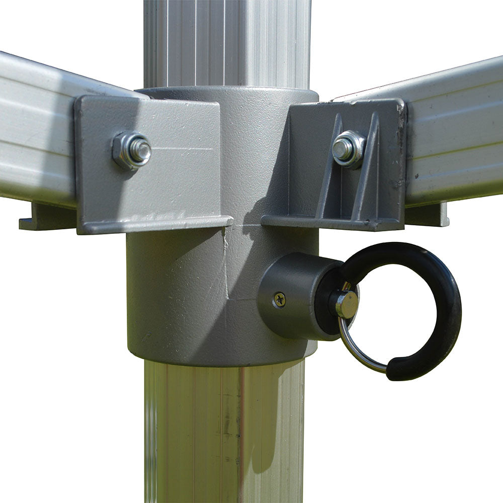 10x10 Heavy Duty Folding High Peak Marquee Canopy W/ Sidewalls - Impact Canopies USA