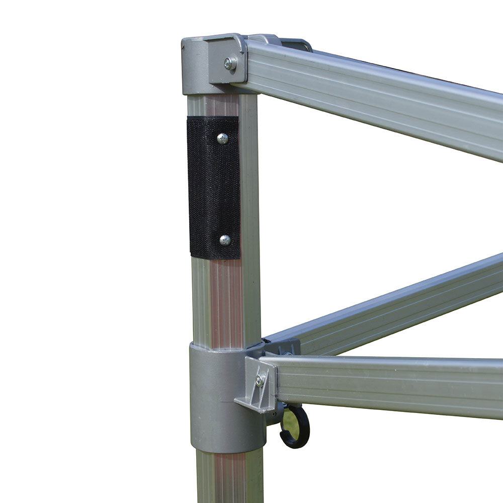 10x10 Heavy Duty Folding High Peak Marquee Canopy W/ Sidewalls - Impact Canopies USA