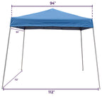 10'x10' Pop Up Canopy Outdoor Slant Leg Wedding Party Tent Folding Gazebo  Copy - Impact Canopies USA