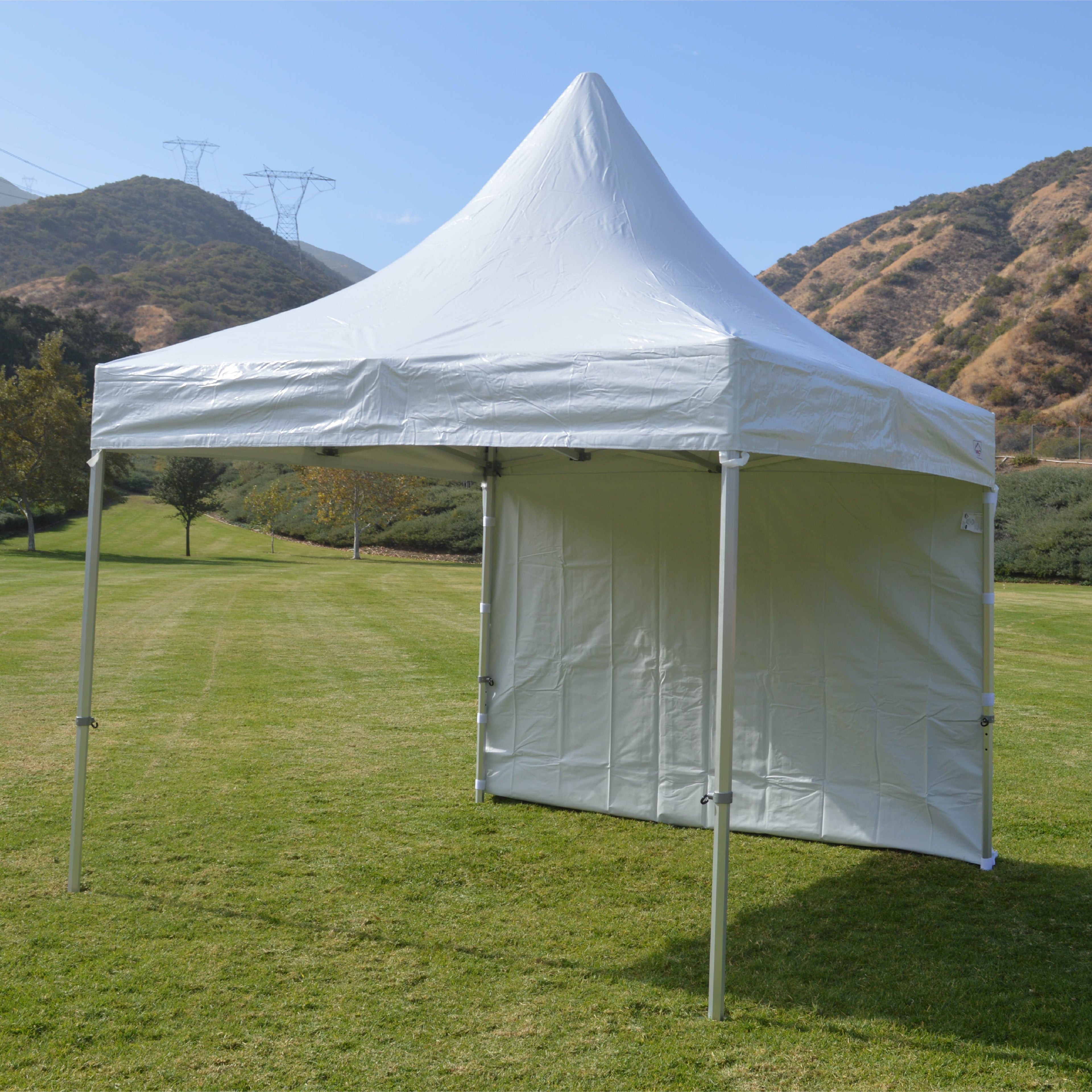 100 waterproof tent 10x10 Heavy Duty Folding High Peak Marquee Canopy W/ Sidewalls – Impact Canopies USA