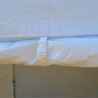 10x10 Heavy Duty Folding High Peak Marquee Canopy Tent - 100% Waterproof PVC Fabric - With Sidewalls - Impact Canopies USA