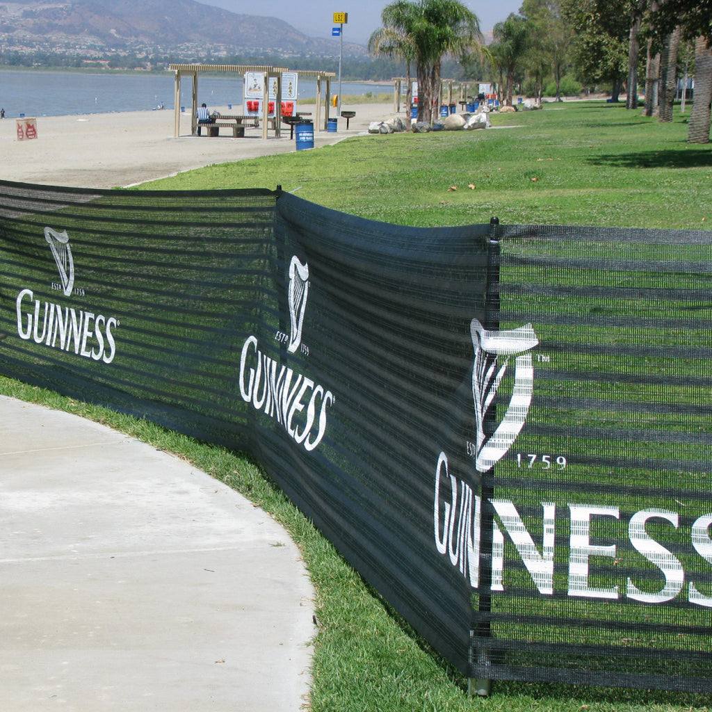 Custom Printed Event Fencing - Impact Canopies USA