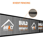 Custom Printed Event Fencing - Impact Canopies USA