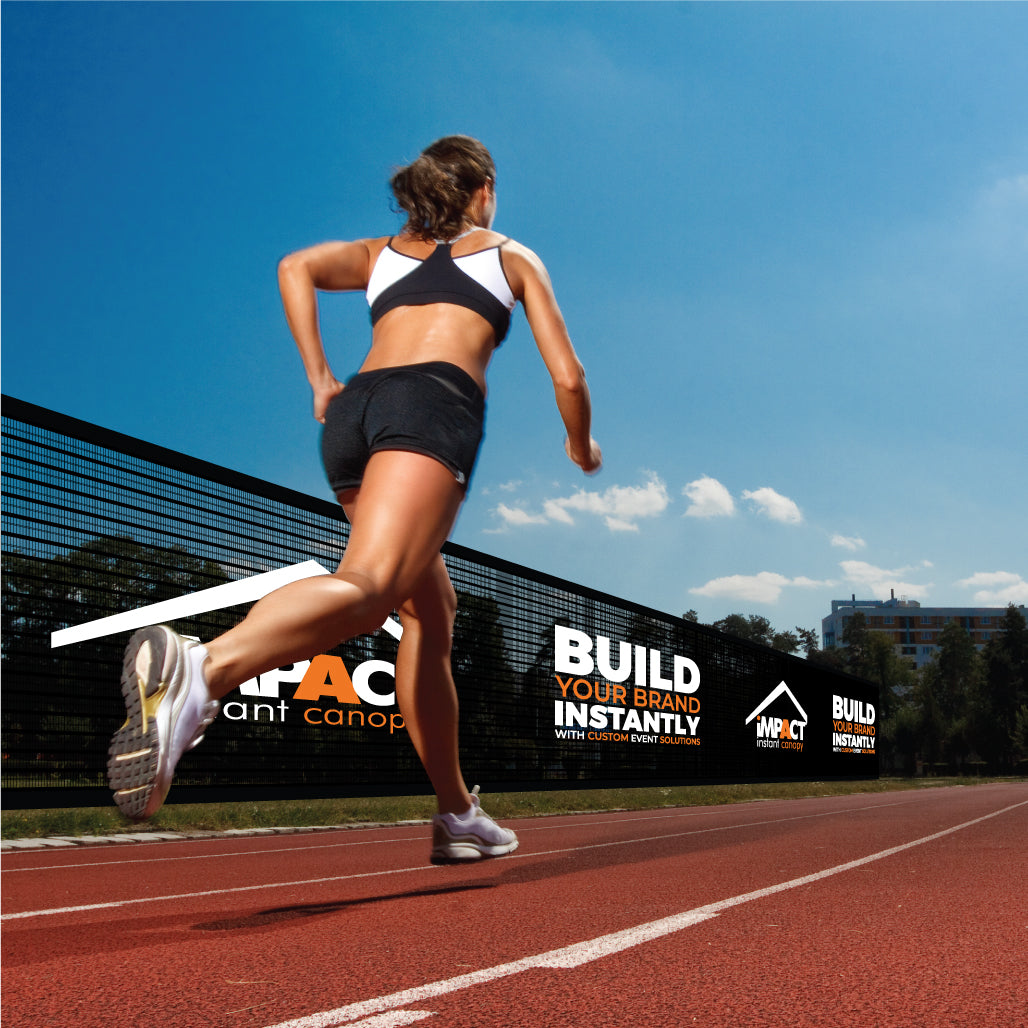 Custom Printed Event Fencing - Impact Canopies USA